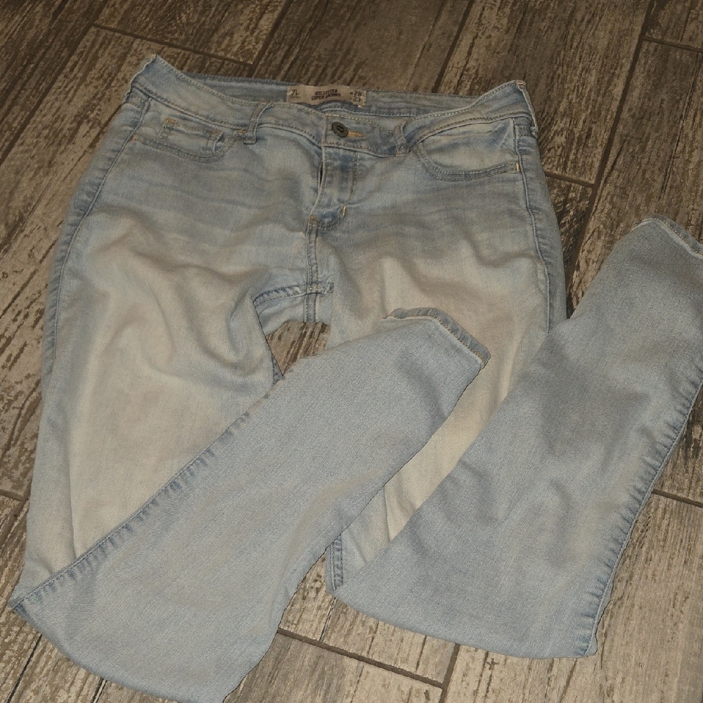 Hollister Classic Light Blue Skinny Jeans for Women